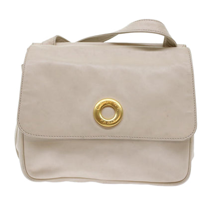 Celine Shoulder Bag Leather White  ep1176