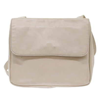 Celine Shoulder Bag Leather White  ep1176