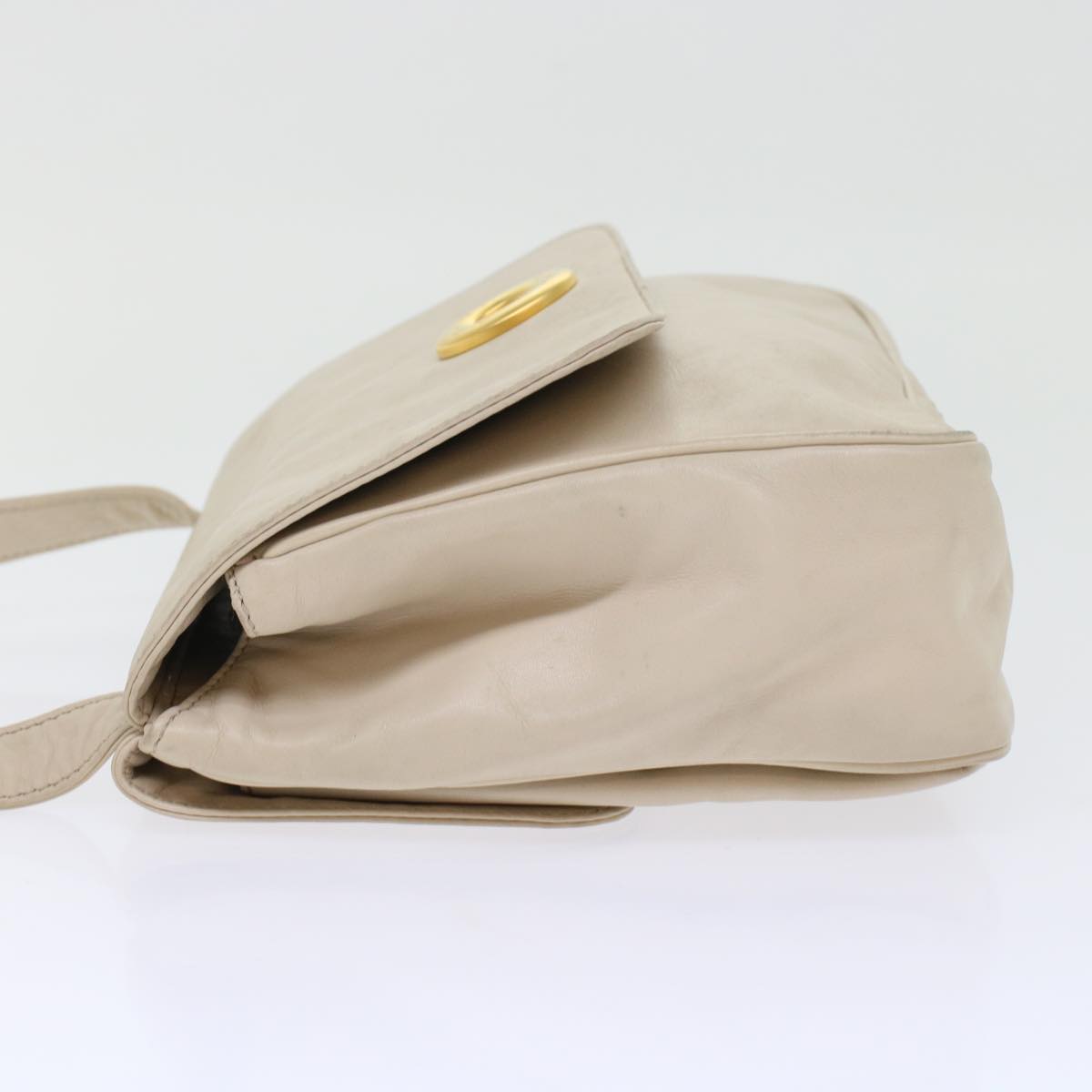 Celine Shoulder Bag Leather White  ep1176