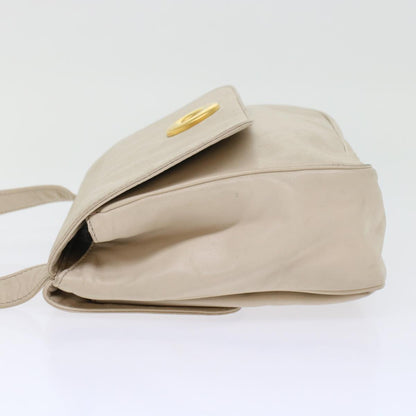 Celine Shoulder Bag Leather White  ep1176