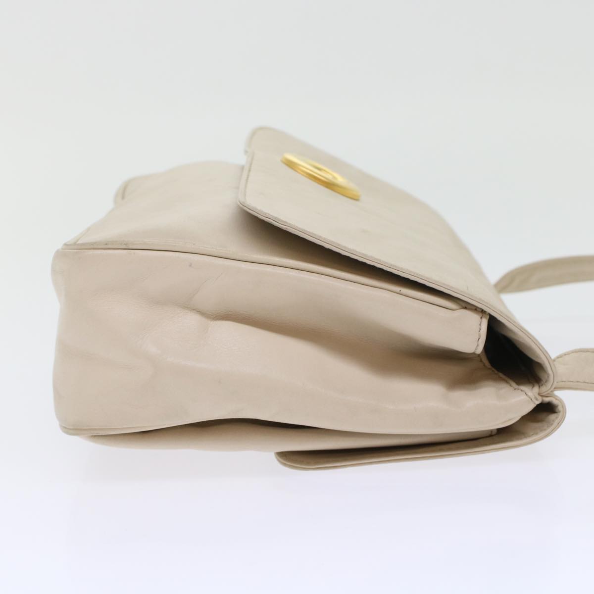 Celine Shoulder Bag Leather White  ep1176