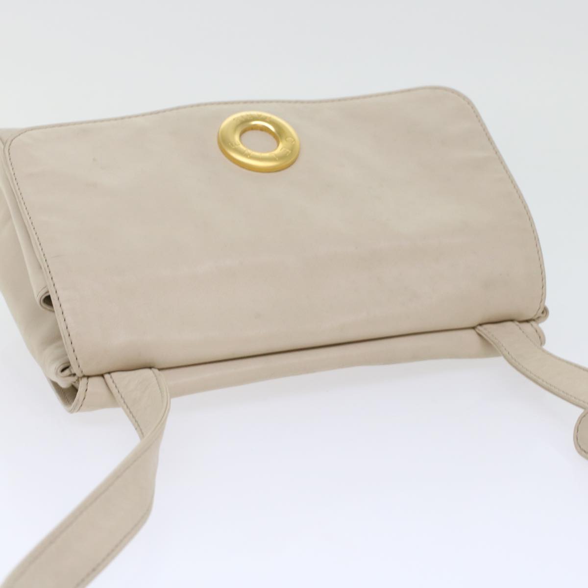 Celine Shoulder Bag Leather White  ep1176