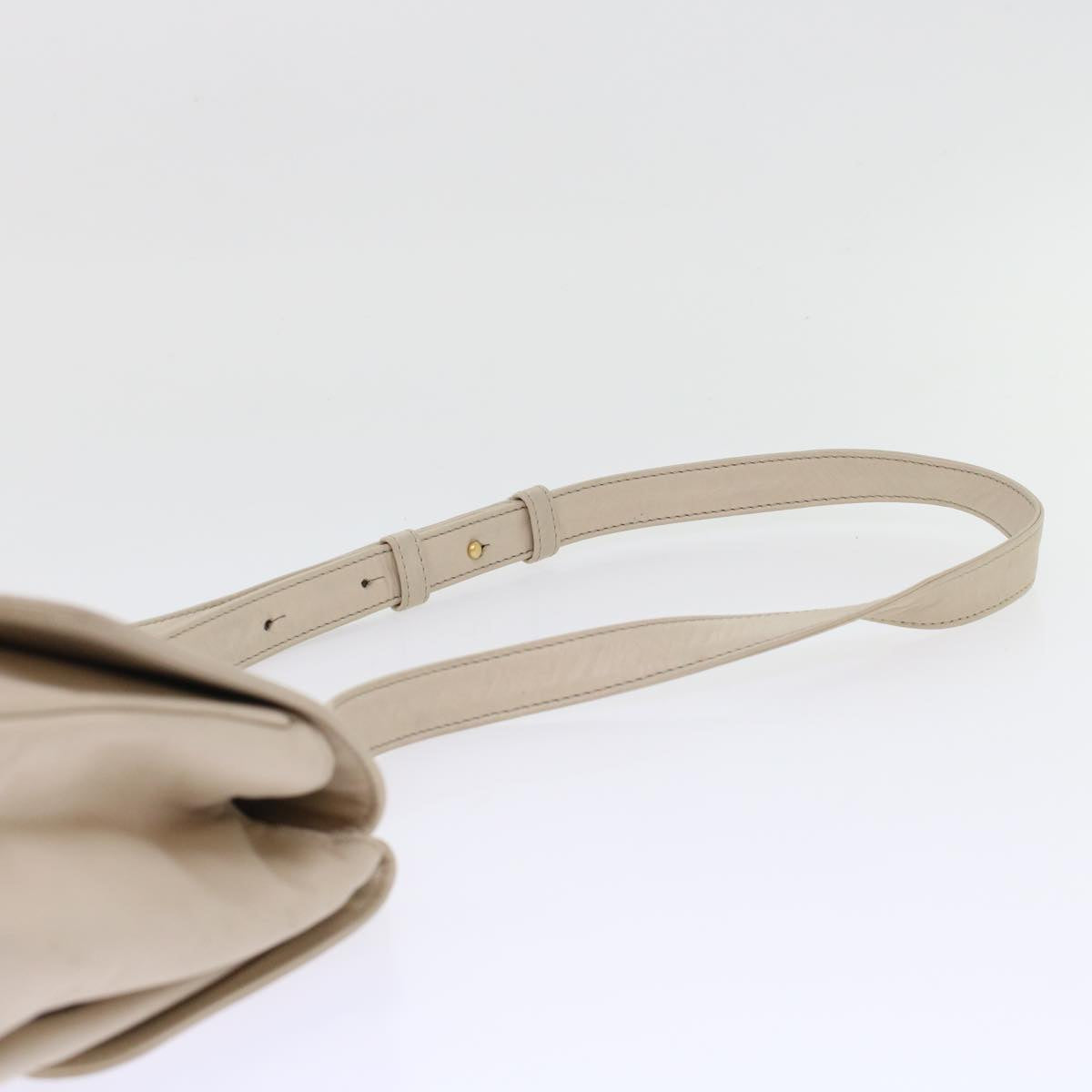 Celine Shoulder Bag Leather White  ep1176