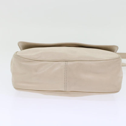 Celine Shoulder Bag Leather White  ep1176