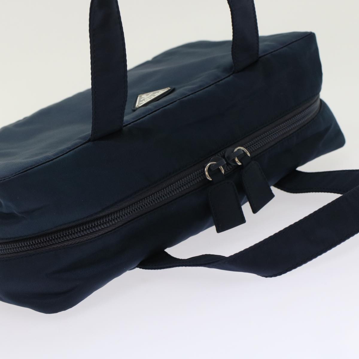 Prada Hand Bag Nylon Navy  ep1204