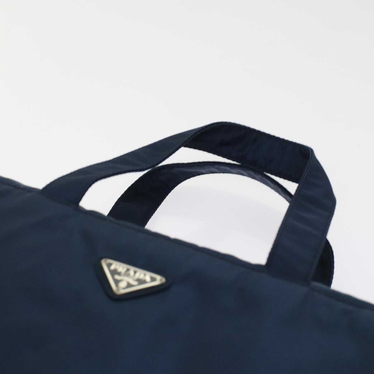 Prada Hand Bag Nylon Navy  ep1204