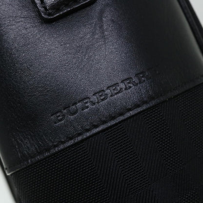 Burberry Tote Bag Canvas Black Auth ep1588