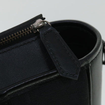 Burberry Tote Bag Canvas Black Auth ep1588