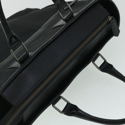 Burberry Tote Bag Canvas Black Auth ep1588