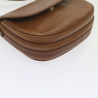 BurberrySs Shoulder Bag Leather Brown Auth ep2643