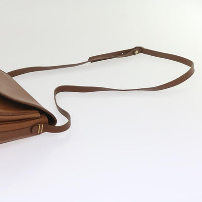 BurberrySs Shoulder Bag Leather Brown Auth ep2643