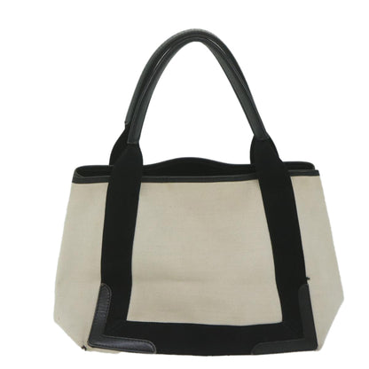 Balenciaga Tote Bag Canvas White 339933 Auth ep2712
