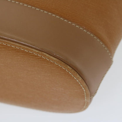 Burberry Tote Bag Leather Brown Auth ep2860