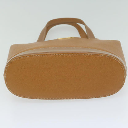 Burberry Tote Bag Leather Brown Auth ep2860