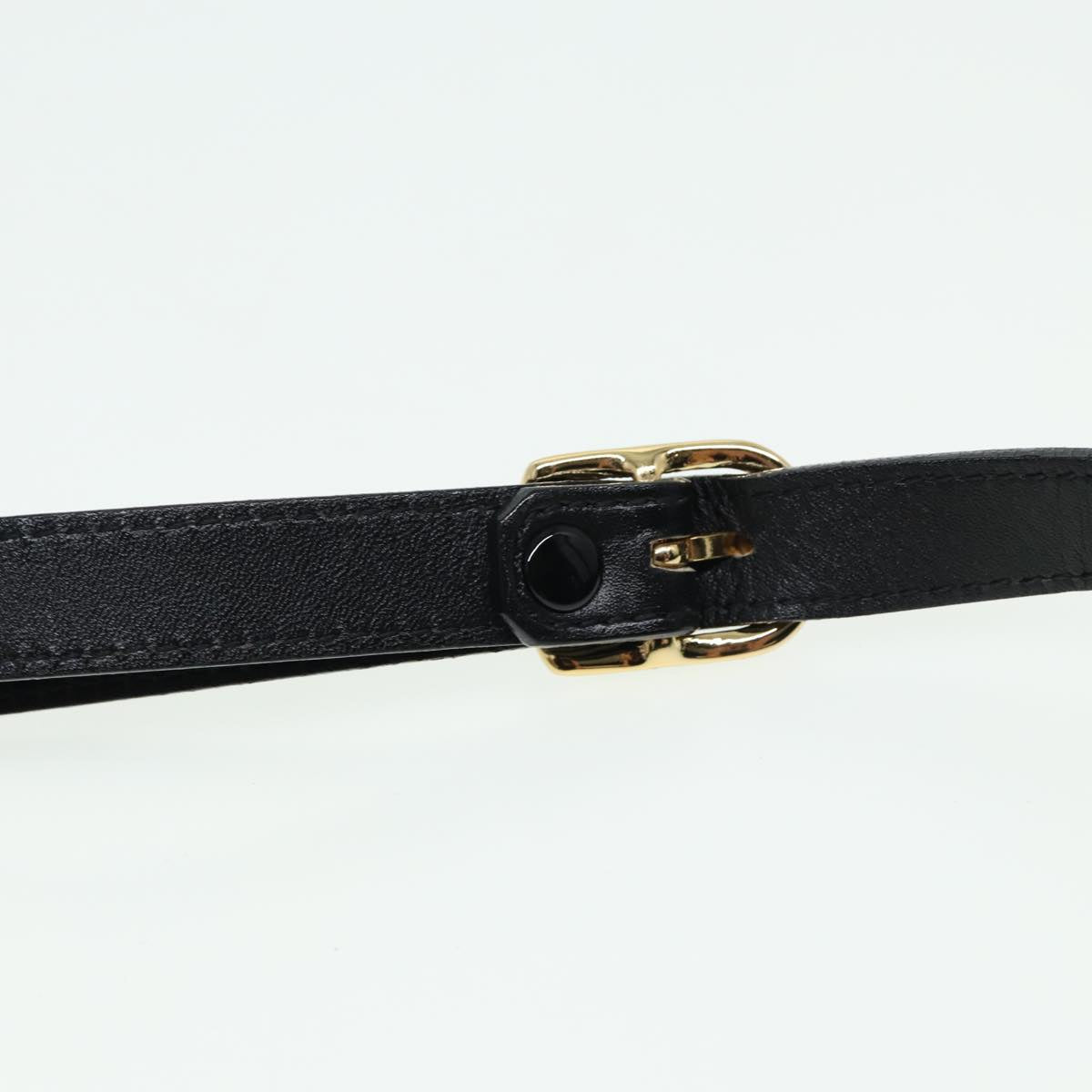 BURBERRYSs Shoulder Bag Leather Black Auth ep4638