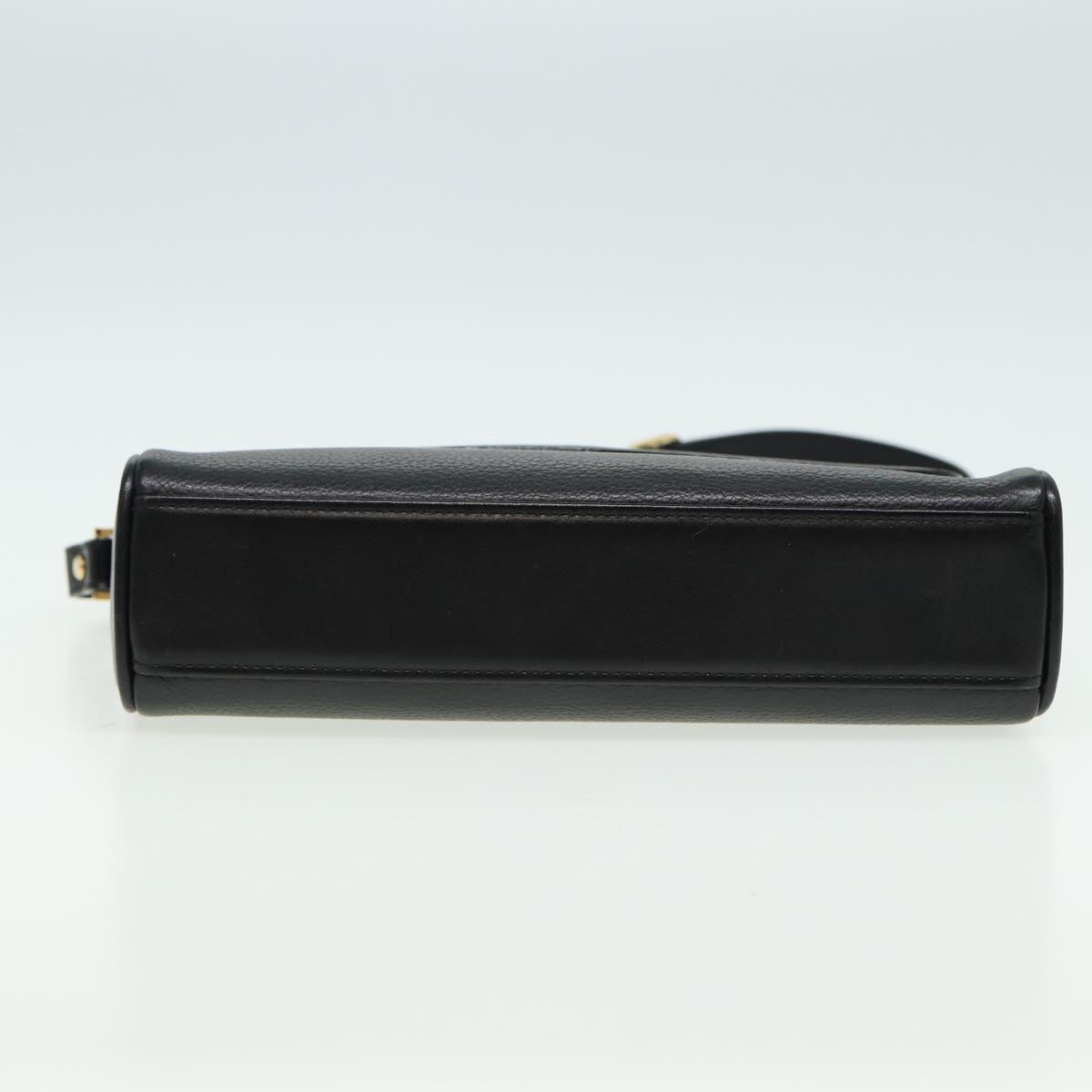 BURBERRYSs Shoulder Bag Leather Black Auth ep4638