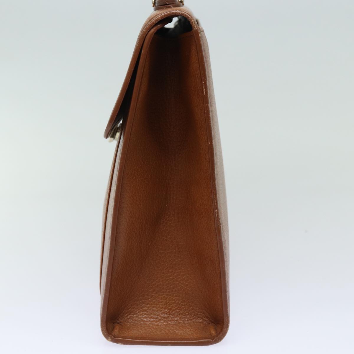 BURBERRYSs Hand Bag Leather 2way Brown Auth ep4729