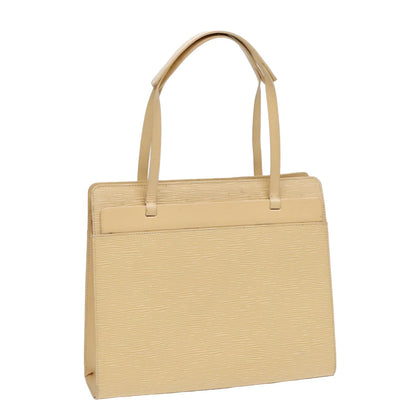 LOUIS VUITTON Epi Croisette PM Tote Bag Vanilla M5249A LV Auth ep4846