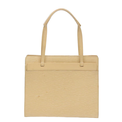 LOUIS VUITTON Epi Croisette PM Tote Bag Vanilla M5249A LV Auth ep4846