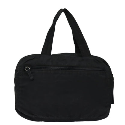 PRADA Hand Bag Nylon Black Auth ep4889