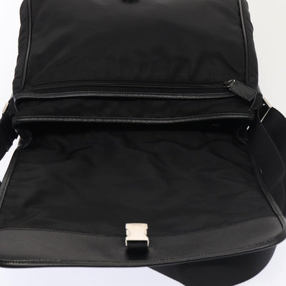 PRADA Shoulder Bag Nylon Black Auth ep4902