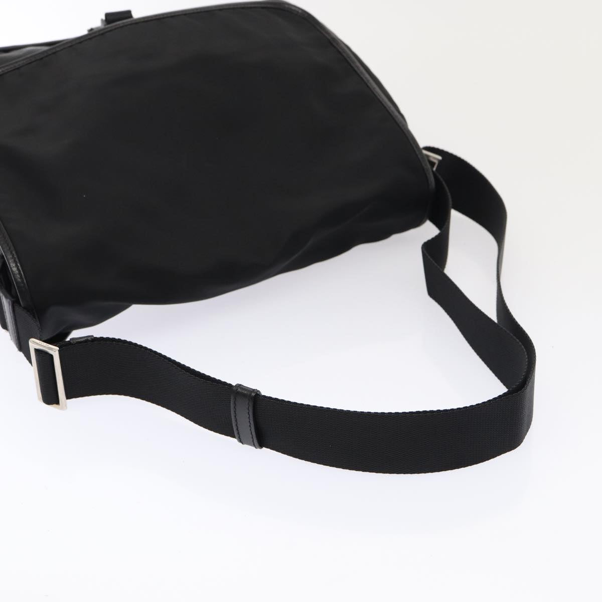 PRADA Shoulder Bag Nylon Black Auth ep4902