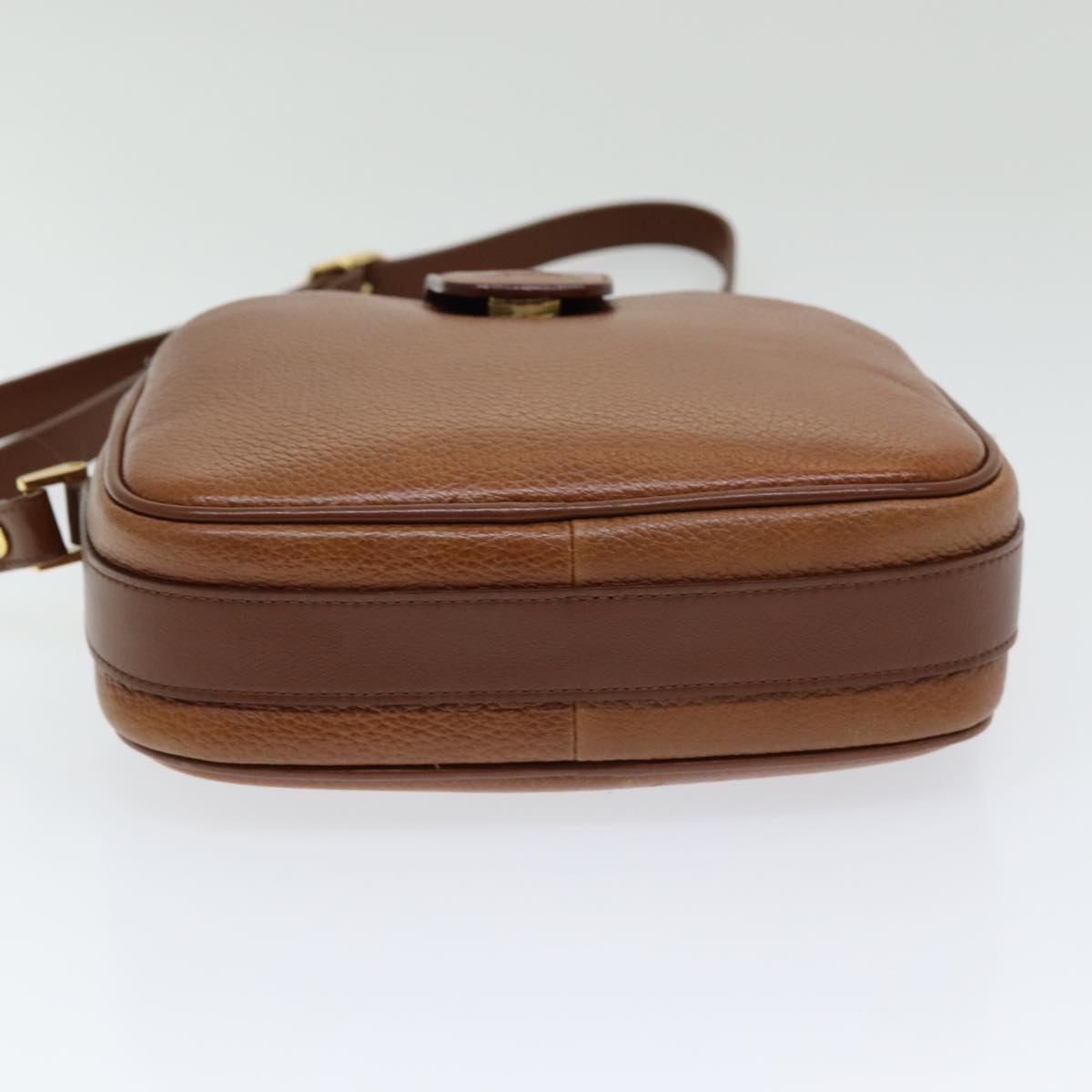 BURBERRYSs Shoulder Bag Leather Brown Auth ep5049