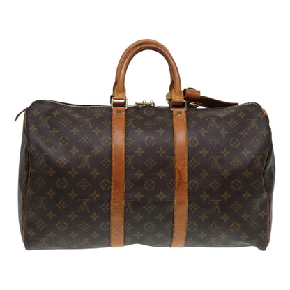 LOUIS VUITTON Monogram Keepall 45 Boston Bag M41428 LV Auth ep5292