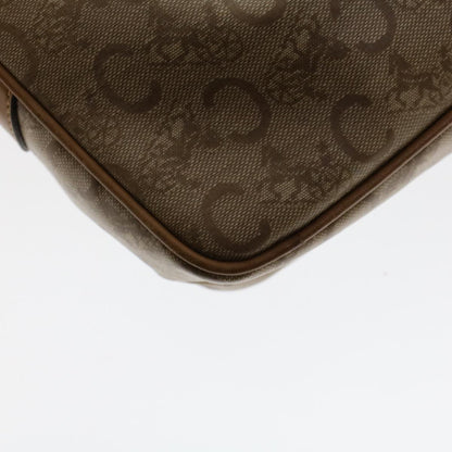 Celine C Macadam Canvas Shoulder Bag Beige  ep906