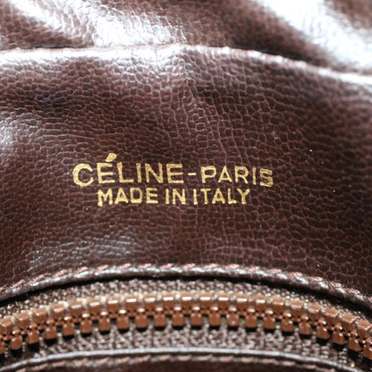 Celine C Macadam Canvas Shoulder Bag Beige  ep906