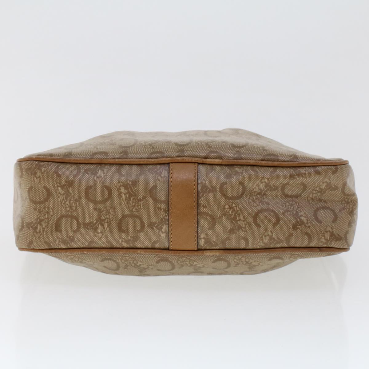 Celine C Macadam Canvas Shoulder Bag Beige  ep906