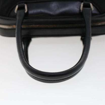 PRADA Shoulder Bag Nylon Leather Black Auth ep945