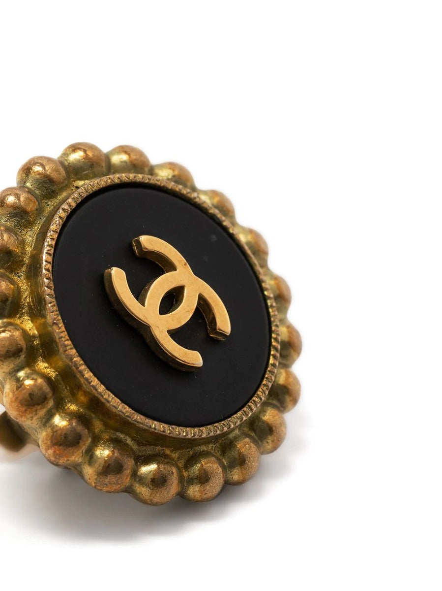 Clip-on Button Earrings