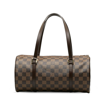 Louis Vuitton Damier Papillon 30 Handbag N51303 Brown PVC Leather Ladies