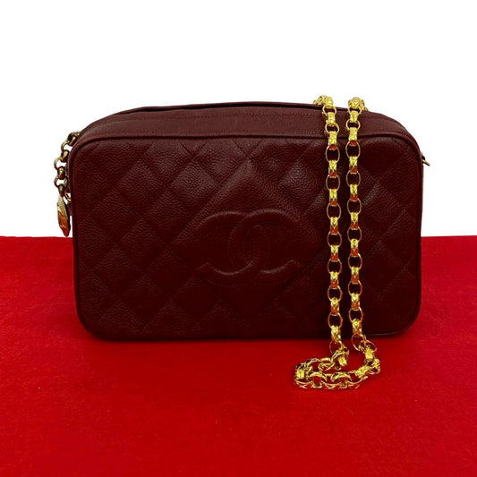 Chanel Matelassé Caviar Skin Shoulder Bag
