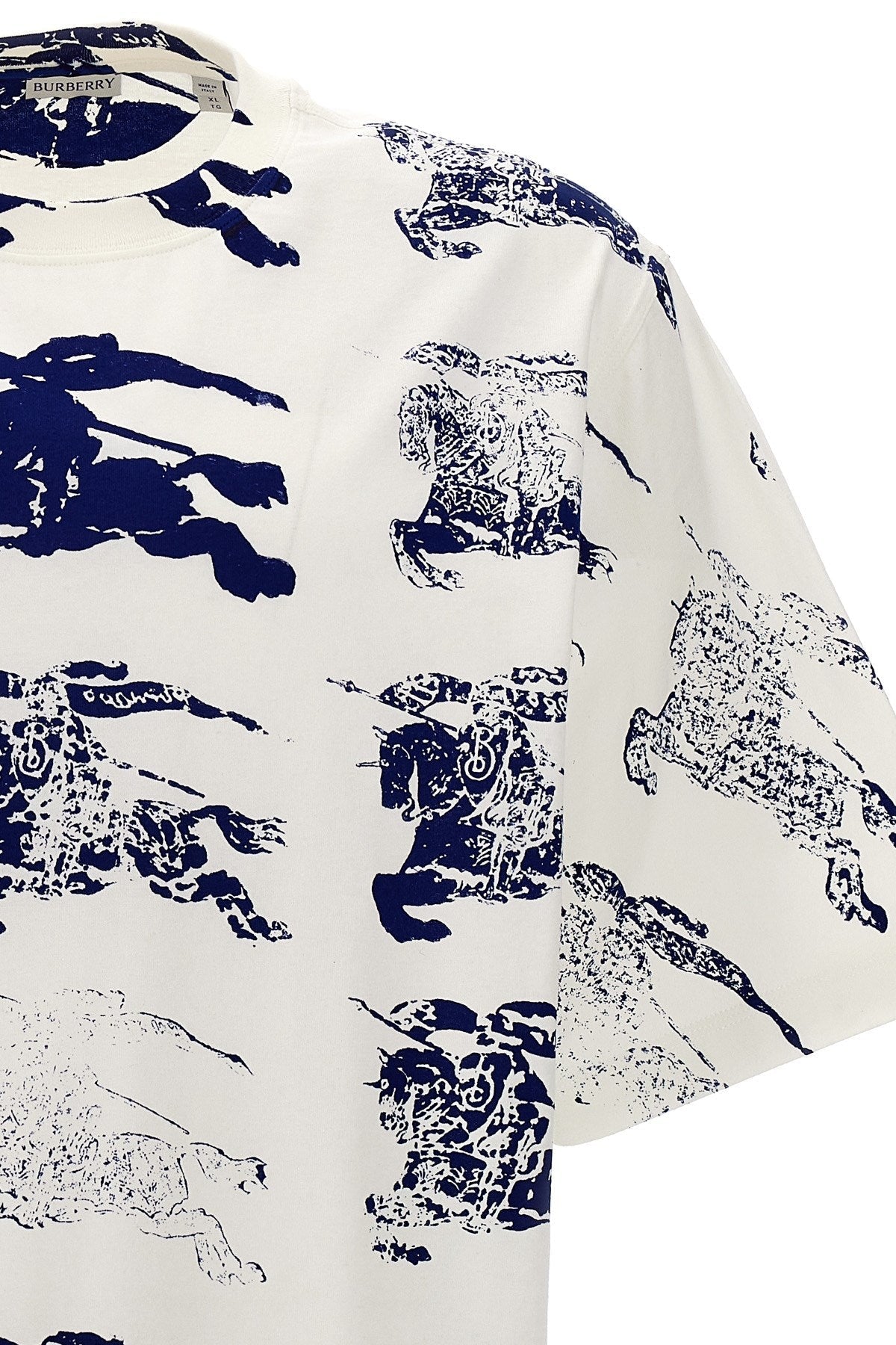 Burberry Men Logo Print T-Shirt
