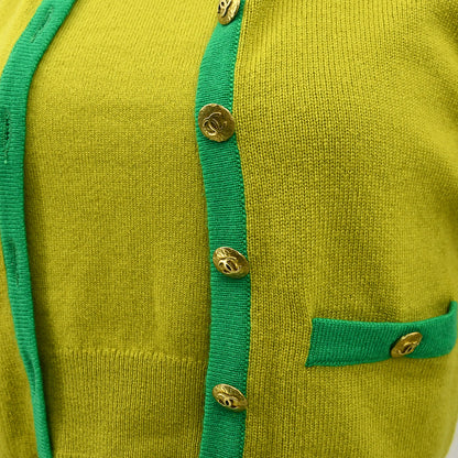 Chanel Cardigan Green