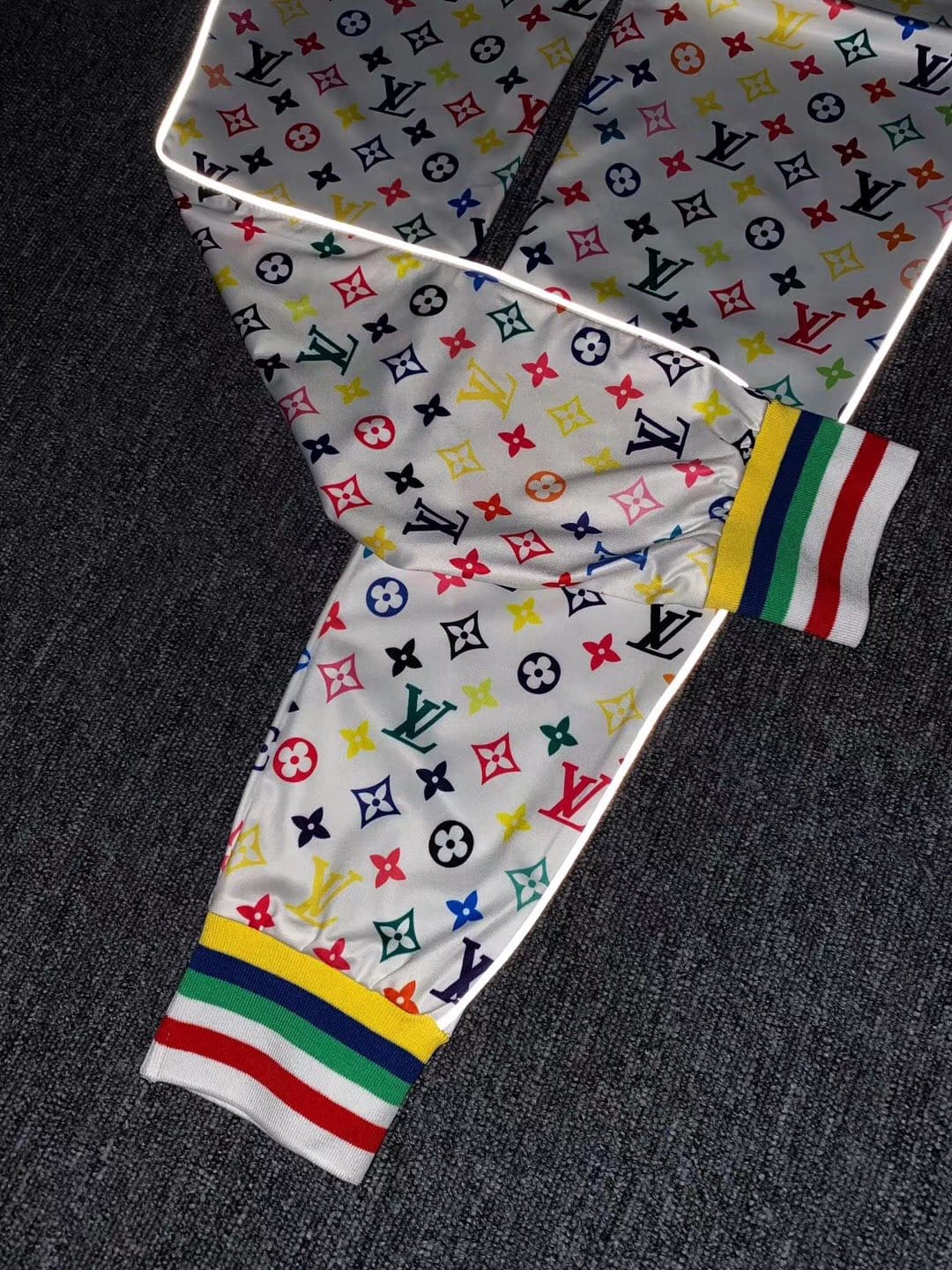 Louis Vuitton Jogger and Tshirt (reflective in the dark)