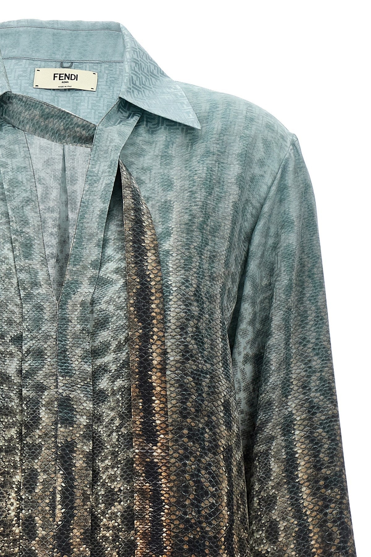 Fendi Women Animal Print Shirt