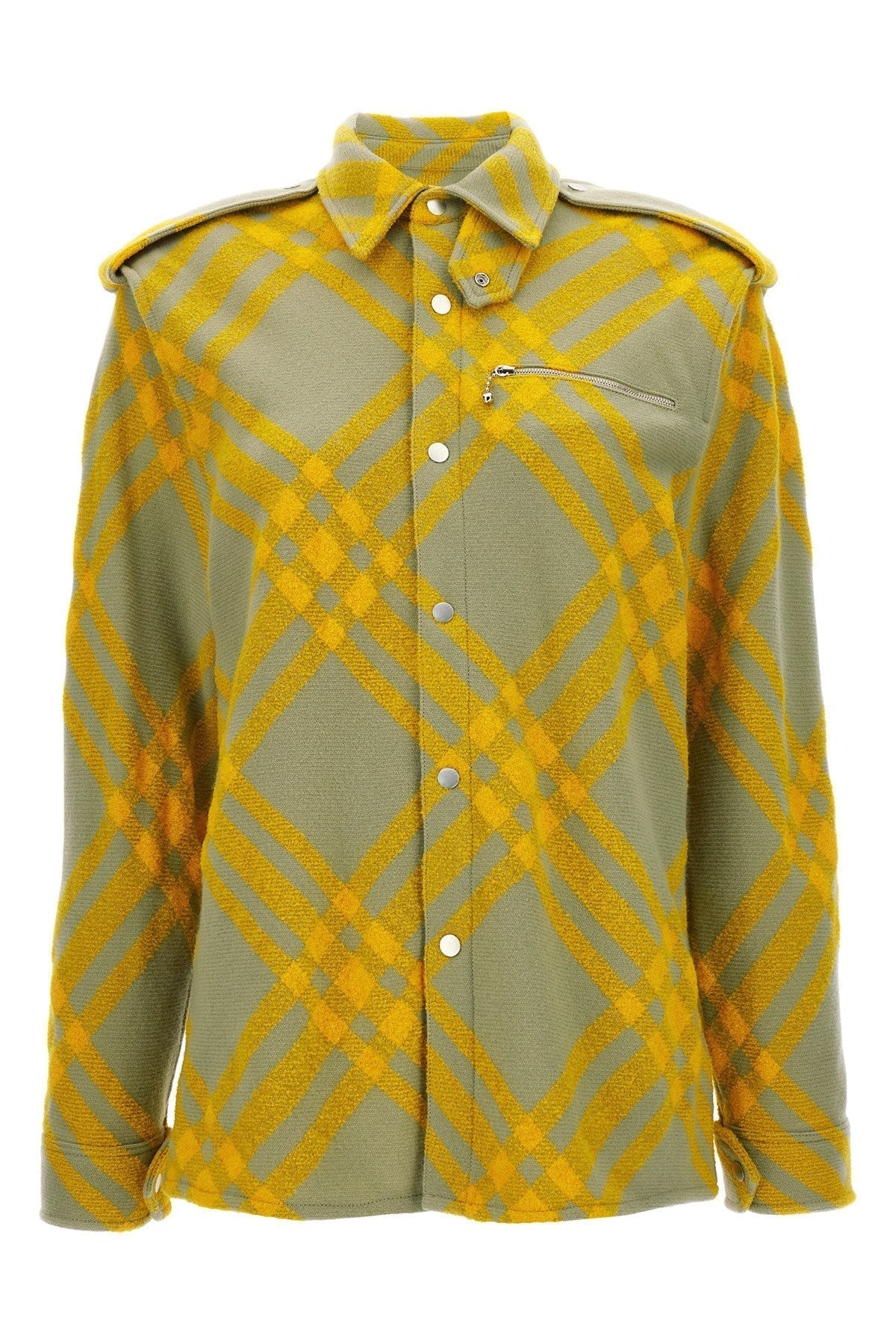 Burberry Women Check Overshirt