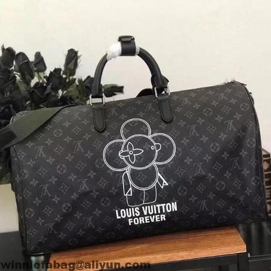 Louis Vuitton Speedy Bandouliere 40 Monogram Eclipse Canvas Vivienne