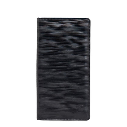 Louis Vuitton Epic Portfolio Braza Long Wallet M60622 Noir Black Leather  Louis Vuitton