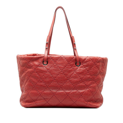 Chanel Wild tick Onza Road  Bag Pink Leather  Chanel
