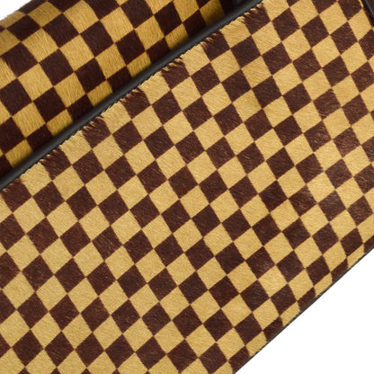 Louis Vuitton 2001 Damier Sauvage Lion HandBag M92131