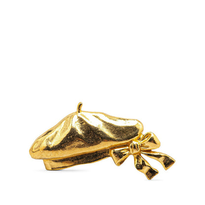Chanel Beret Ribbon Motif Brooch