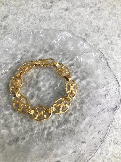 CELINE  Bracelet Gold Vintage zp5bm5