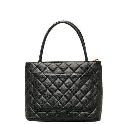 Chanel   Cocomark Tooth Bag houlder Bag Black Caviar S  CHANEL