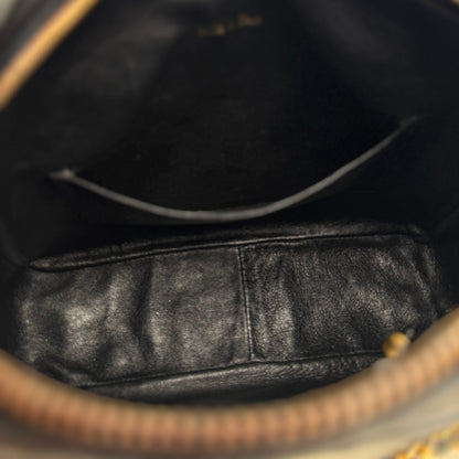 Chanel Vintage Patent Quilted Camera Bag - Black Crossbody Bags, Handbags