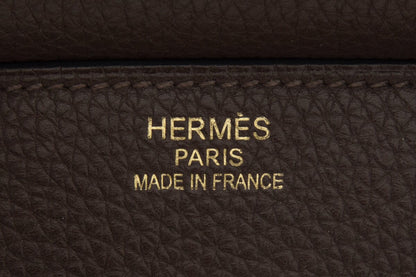 Hermès Chocolate 35 CM Birkin Handbag