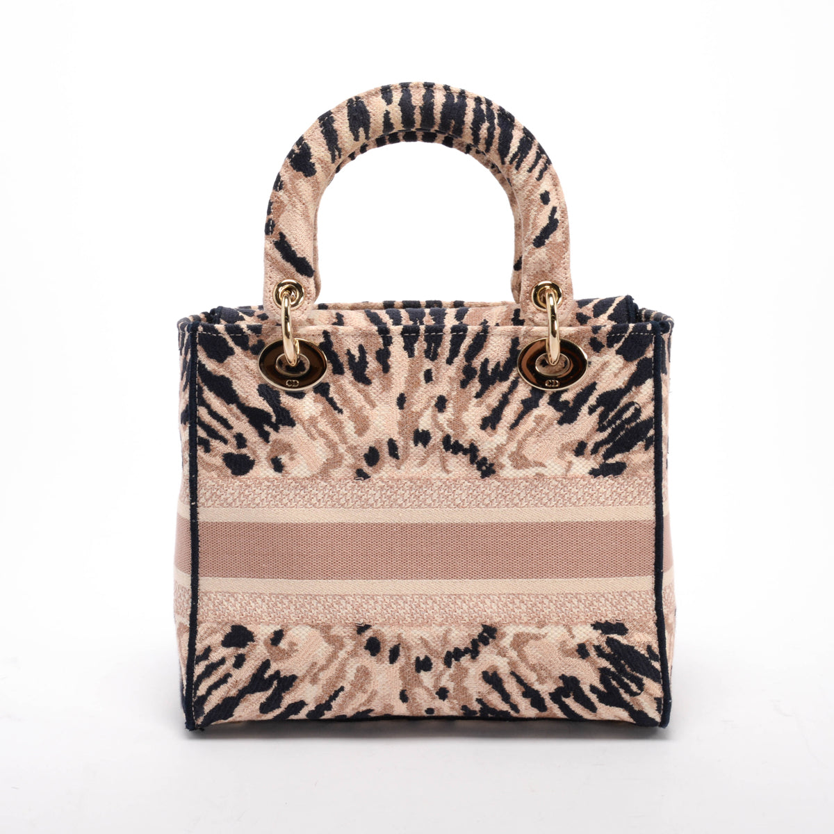 Dior Pink Tie Dye Canvas Medium Lady D-Lite Bag